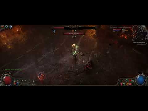 Path of Exile 2 - The Executioner Bossfight Cruel Difficulty Osteomancer Witch