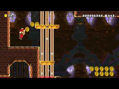 boom boom lift tower 1-3 by ludwigsmm2 🍄 Super Mario Maker 2 ✹Switch✹ #atl