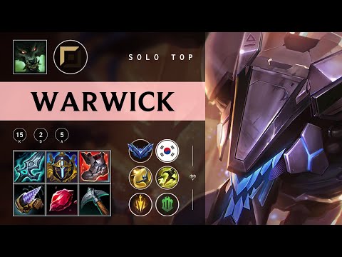 Warwick Top vs Camille - KR Diamond Patch 25.24