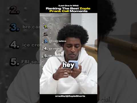 Ranking The Best Zople Prank Call Moments