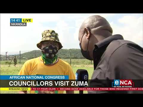 African National Congress Councillors visit Zuma