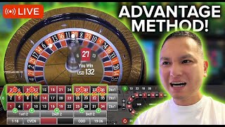 Won Big LIVE With The Advantage Method Roulette Strategy! thumbnail