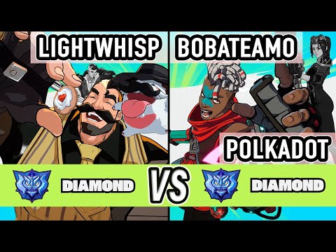 2XKO ▰ LightWhisp (Braum / Darius) vs BobaTeamo + Polkadot (Ekko / Caitlyn) ▰ High Level Gameplay