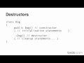 Tutorials - C# 06 02 Using destructors