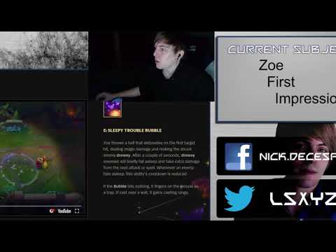 [Champion] Zoe First Impression