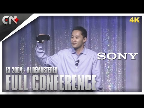 Sony E3 2004 (AI Remastered) | Full Conference I 4K | No Commentary