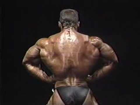 Bodybuilder Paul Demayo 1991 Posing