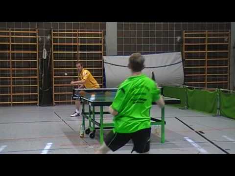 Grenzlandcup 2010, 3. Runde, Gerald - schöner Ballwechsel