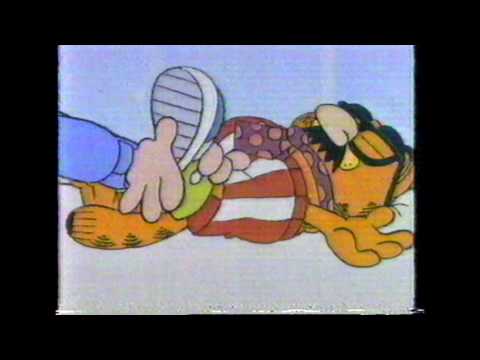 Garfield Quickie 'Practical Joke'' Saturday Morning cartoon (1989)