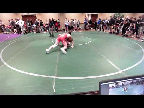 195 Lbs Rr Rnd 1 - Vikram Ostrander, New York Vs John McGowan, GPS Wrestling Def6