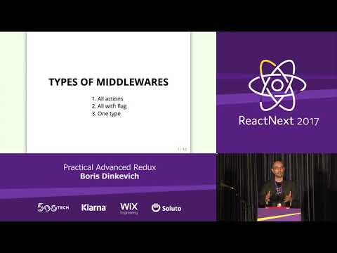 Boris Dinkevich: Practical Advanced Redux — ReactNext 2017