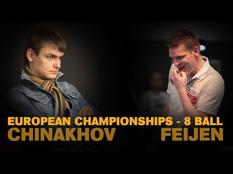 Niels Feijen vs Ruslan CHINAKHOV | European Championships   8 BALL