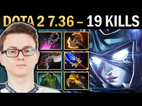 Phantom Assassin Gameplay Miracle with Abyssal and 19 Kills - Dota 2 7.36