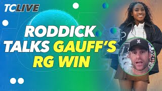 Tennis Channel Roddick gives takeaway from Gauff's Roland Garros win