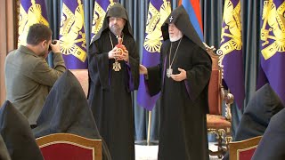Ամենայն Հայոց Կաթողիկոսը նոր մյուռոնը բաշխել է Հայաստանի և սփյուռքի թեմերին
