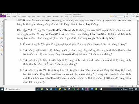 KIỂM ĐỊNH TÍNH ĐỘC LẬP VÀ KIỂM ĐỊNH HAI TỶ LỆ TRÊN SPSS