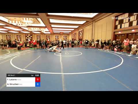 165 Lbs Rr Rnd 1 - Franco Latorre, Pennsylvania Vs Aiden Struchen, Bad Karma Wrestling Club B452