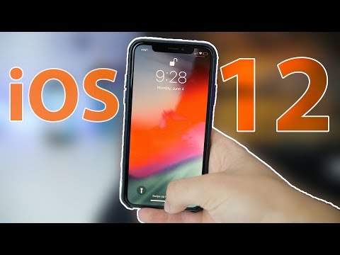 iOS 12 on iPhone X! (What's new + benchmark vs 11.4) Video