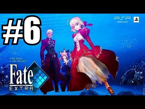 Fate Extra Gameplay Walkthrough Part 6 (Caster)