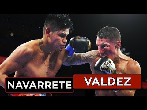 Valdez Fought Half-Blind!? 😳 Navarrete Did THIS to His Eye! | HD Highlights