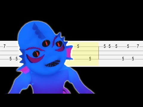 Piggy Kraken Skin Theme - Kraxicorde (Easy Ukulele Tabs Tutorial)