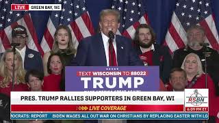 President Trump encourages Wisconsin supporters to vote YES on Ballot Questions 1 and 2