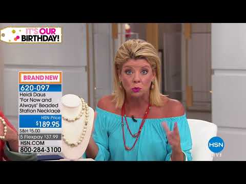 HSN | Heidi Daus Jewelry Designs Celebration 07.03.2018 - 01 PM