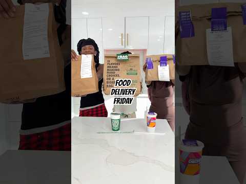 Food Delivery Friday! Which plate are you choosing this week??