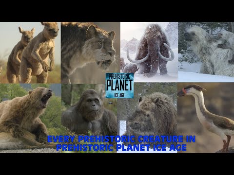 Every Prehistoric Creature In Prehistoric Planet Ice Age - Season 3 (2025)