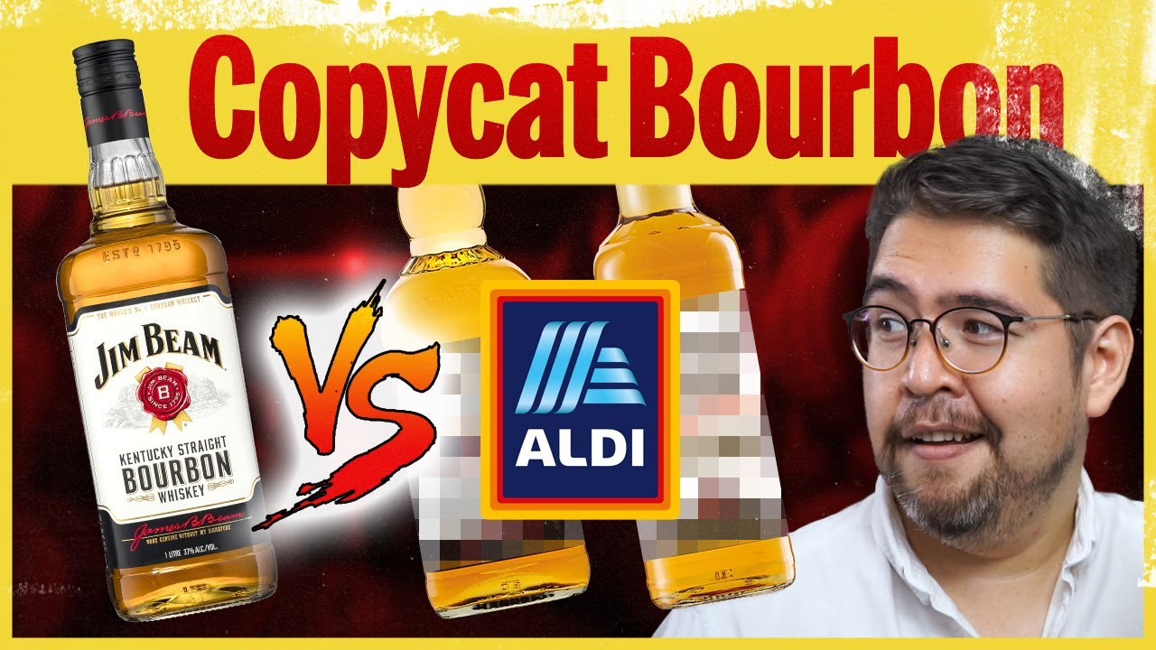 Watch video Attack of the clone designs: Aldi's Knockoff Bourbon Now Attack of the clone designs: Aldi's Knockoff Bourbon