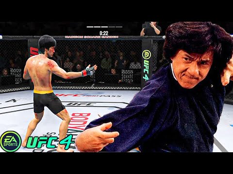 UFC 4 | Bruce Lee VS Jackie Chan |  EA SPORTS UFC 4