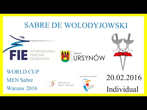 FIE World Cup Warsaw - Men Sabre Individual - Piste Yellow