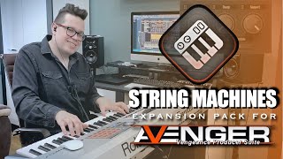 Video thumbnail for Vengeance Producer Suite - Avenger Expansion Walkthrough: String Machines with Bartek by Vengeance-Sound