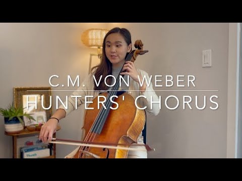 Hunters' Chorus (Cello Play Along) | Suzuki Cello Book 2