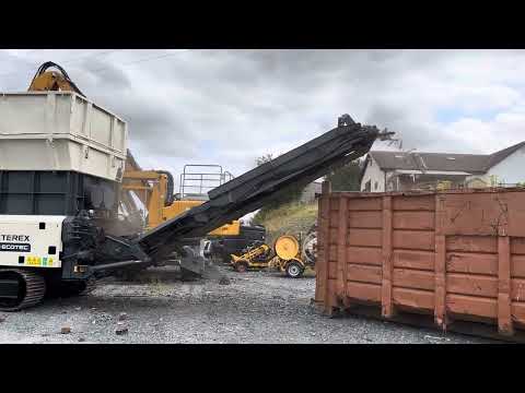 2017 TEREX TDS 820 SLOW SPEED SHREDDER - Image 2