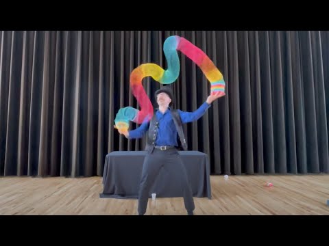 Epic Slinky Tricks Performance | Shpongle - Dr. Vinkelstein Says