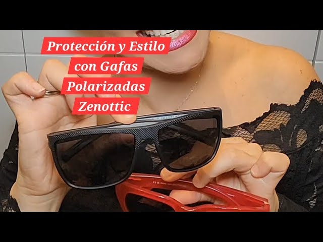 Vídeo relacionado con ZENOTTIC Gafas de Sol Polarizadas Mujer : Oversize Retro Montura Hexagonal Protección UV400 Cuadrada Moda