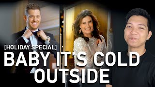 Baby It&#39;s Cold Outside (Michael Buble Part Only - Karaoke) - Idina Menzel Ft. Michael Buble