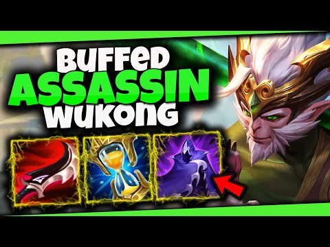 *BUFFED* ASSASSIN MONKE IS BACK!! | INSANE ULT SCALING!! - League of Legends Wukong Gameplay