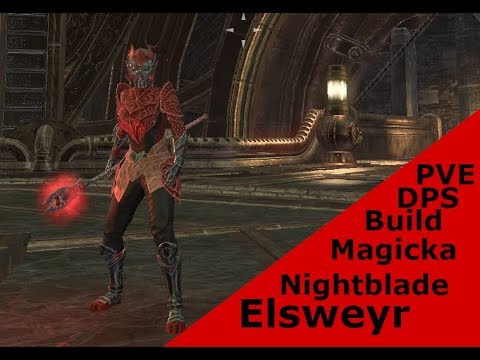 ESO Magicka Nightblade DPS PVE Build (Elsweyr)