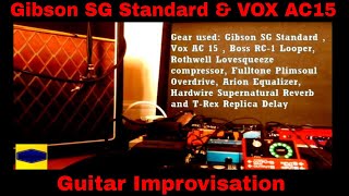 Video thumbnail for Gibson SG Standard & Vox AC15 Improvisation by Studio Flat Productions