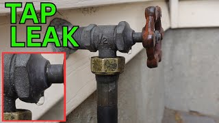 Leaky Outdoor Tap Repair