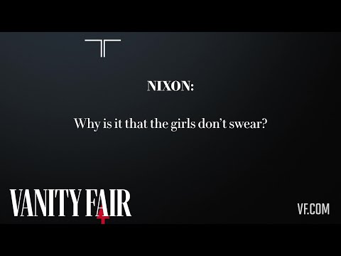 From the Lost Nixon Tapes: “Girls Don’t Swear?”