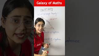 30-60-90 Triangle property | #short #maths #maharashtra_board