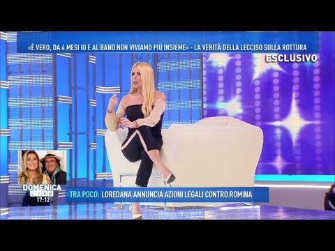 Loredana Lecciso - Domenica Live 18.3.2018