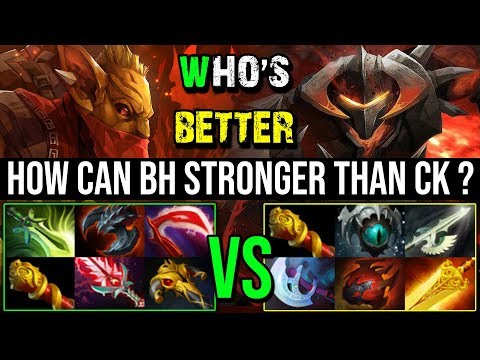 How Can This BH Stronger Than 6Slots Chaos Knight Late Game EPIC HARD CARRY BATTLE 7.21C DOTA 2