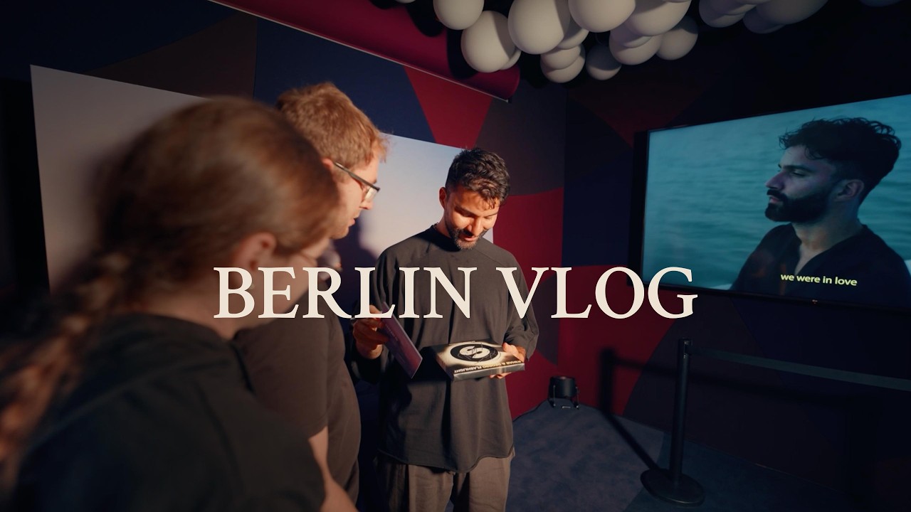 Held a secret show in Berlin (and had to sign 1400 albums)
