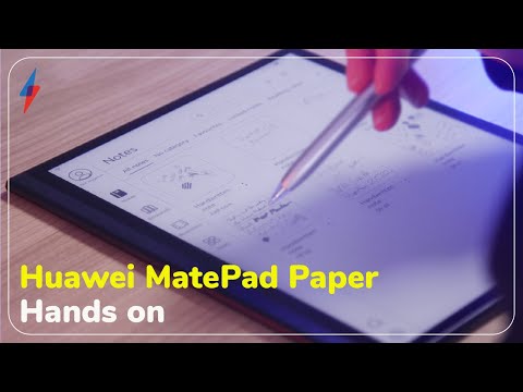 Huawei MatePad Paper Hands-on