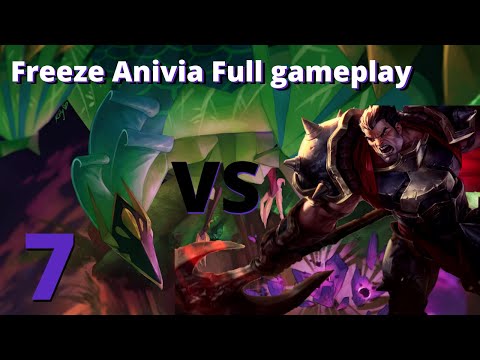 Freeze   S10 Anivia Top vs Darius  7 Offstream