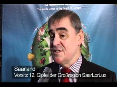 12. Gipfeltreffen der Großregion Ministerpräsident Peter Müller